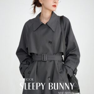 Классический британский тренчкот Beauty Lion с реглан рукавом