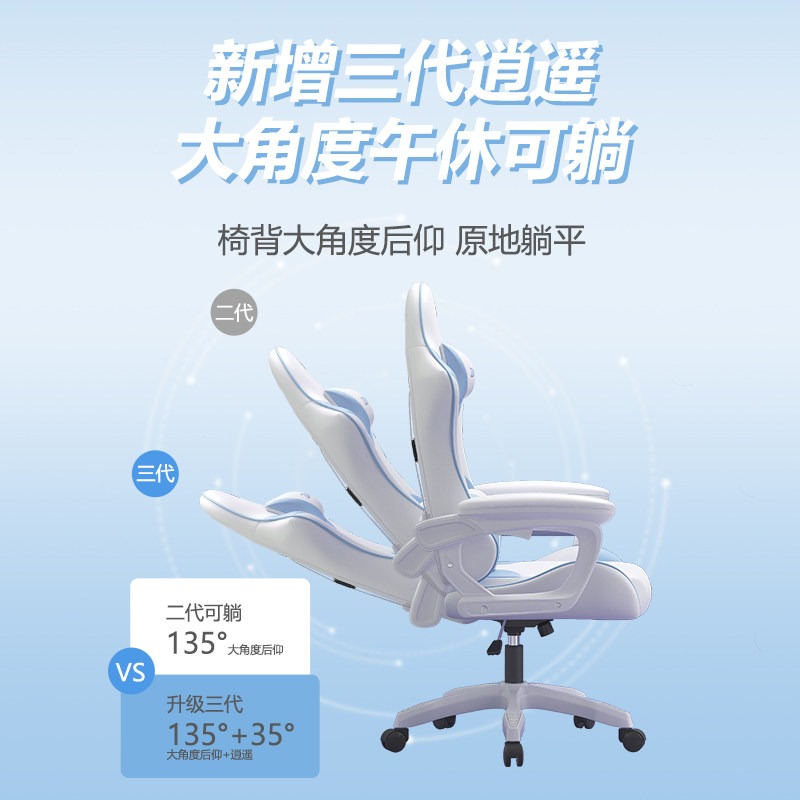 Игровое кресло ZAYOUGE Streamer Gaming Chair