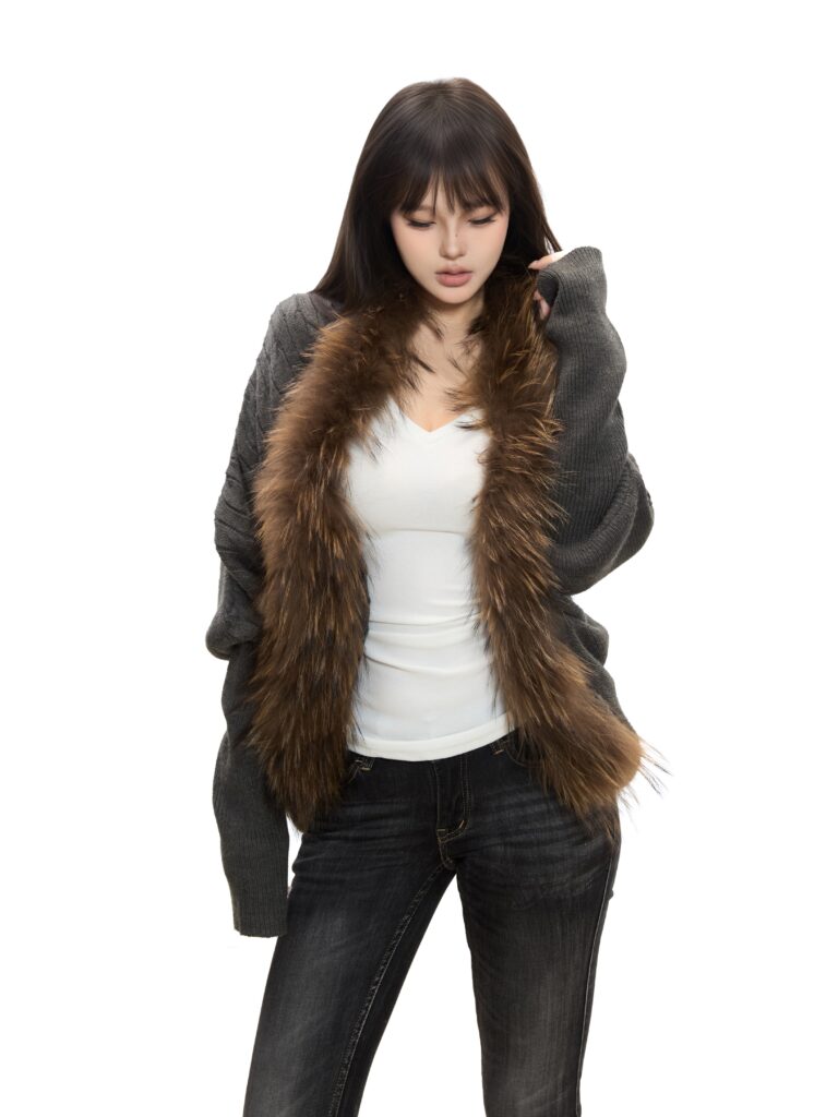 Женский свитер WITHMII 2024 Autumn New Collection