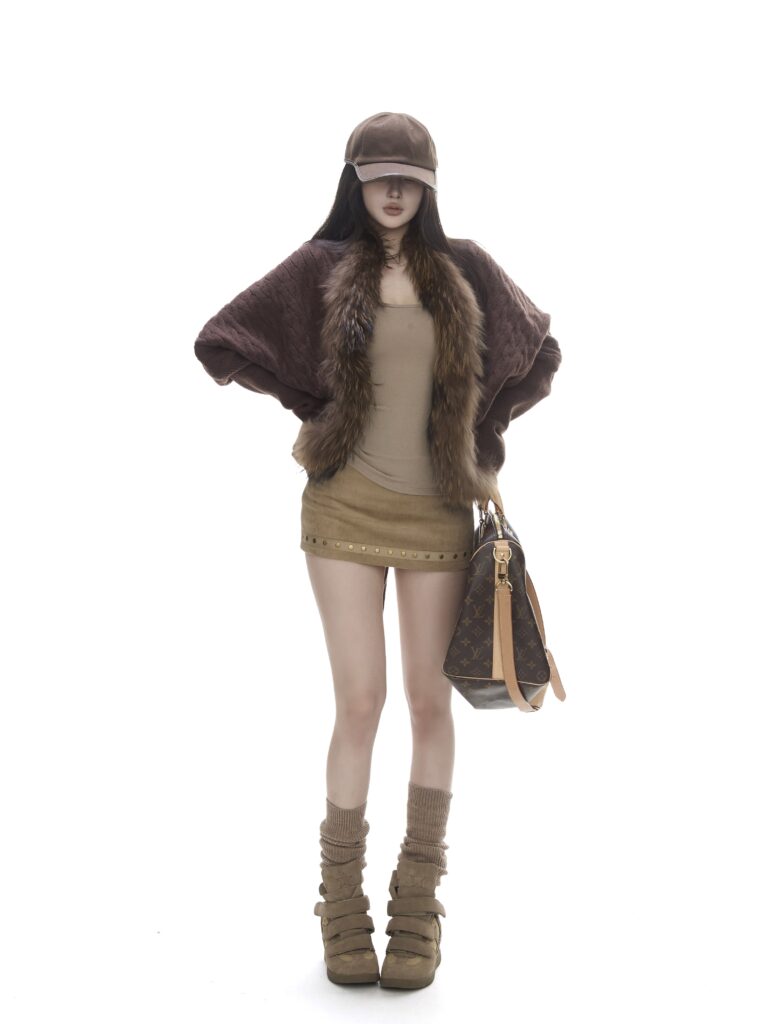 Женский свитер WITHMII 2024 Autumn New Collection