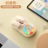 Прозрачная беспроводная мышь с RGB-подсветкой и двойным режимом подключения — фото товара
