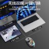 Прозрачная беспроводная мышь с RGB-подсветкой и двойным режимом подключения — видео
