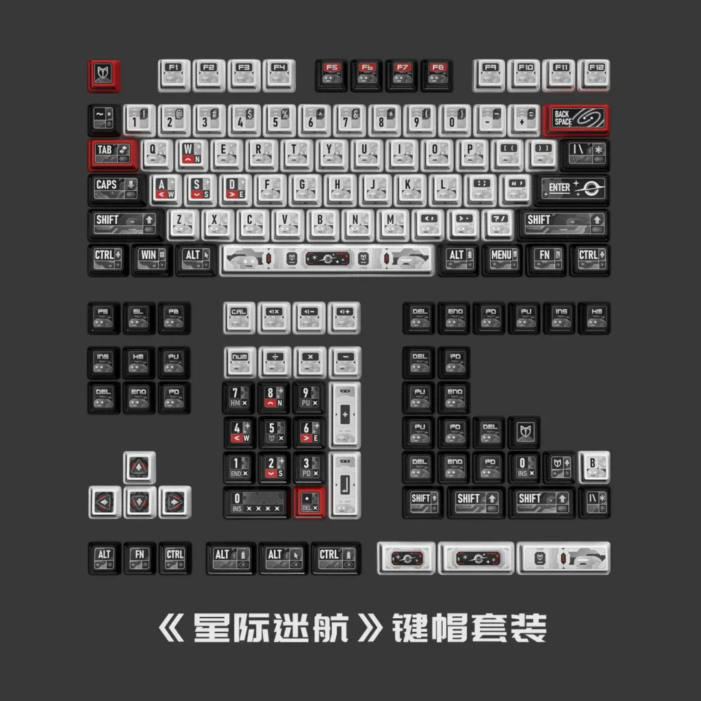 Клавиши Wukong оригинал PBT сублимация 146 шт