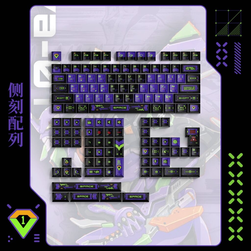 Клавиши Wukong оригинал PBT сублимация 146 шт