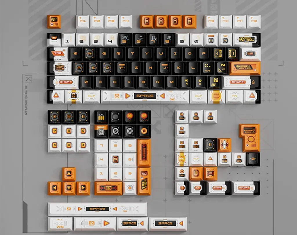 Клавиши Wukong оригинал PBT сублимация 146 шт