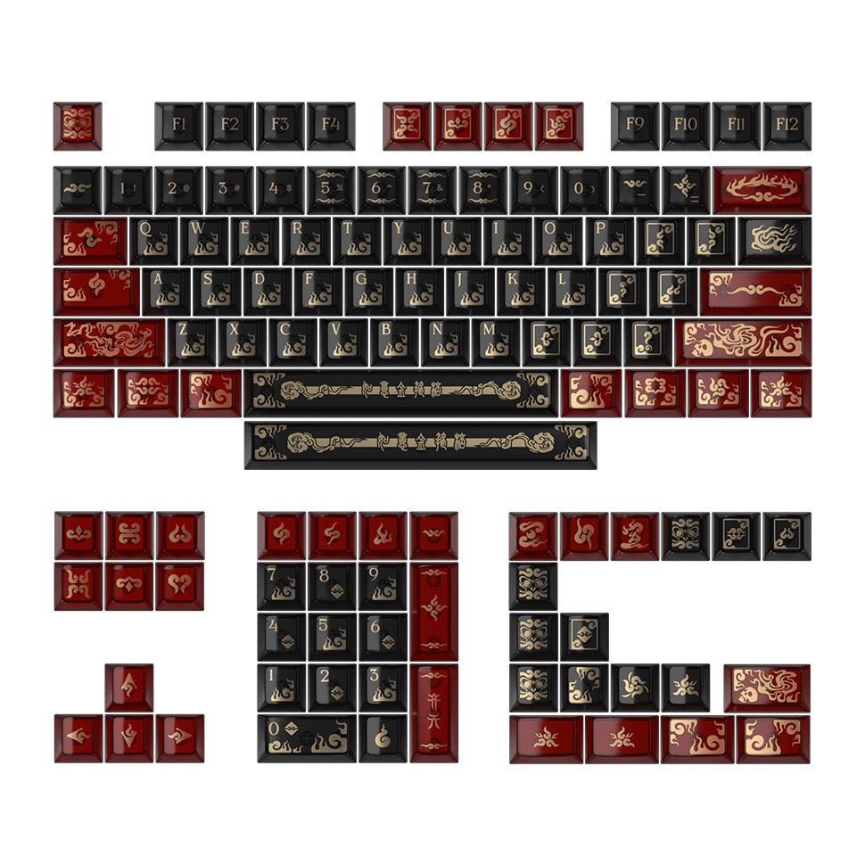 Клавиши Wukong оригинал PBT сублимация 146 шт