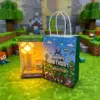 Ночник Minecraft с 5 уровнями яркости и 7-цветным градиентом — фото товара