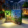 Ночник Minecraft с 5 уровнями яркости и 7-цветным градиентом — фото товара