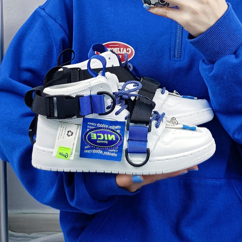 Кроссовки Hui Li Functional High-Top с тканевым верхом и резиновой подошвой
