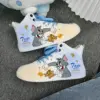 Кроссовки Warrior Cat and Mouse Low-Top (Yellow-Blue YuanYang) — фото товара