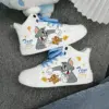 Кроссовки Warrior Cat and Mouse Low-Top (Yellow-Blue YuanYang) — фото товара