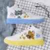 Кроссовки Warrior Cat and Mouse Low-Top (Yellow-Blue YuanYang) — фото товара