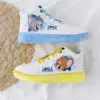 Кроссовки Warrior Cat and Mouse Low-Top (Yellow-Blue YuanYang) — фото товара