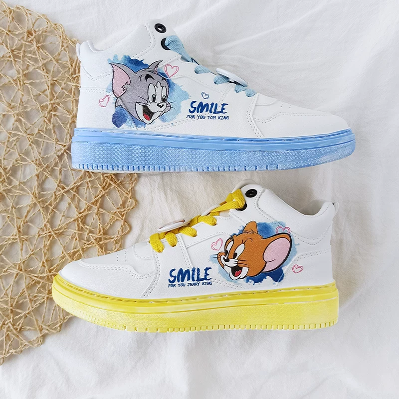 Кроссовки Warrior Cat and Mouse Low-Top (Yellow-Blue YuanYang)