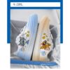 Кроссовки Warrior Cat and Mouse Low-Top (Yellow-Blue YuanYang) — фото товара