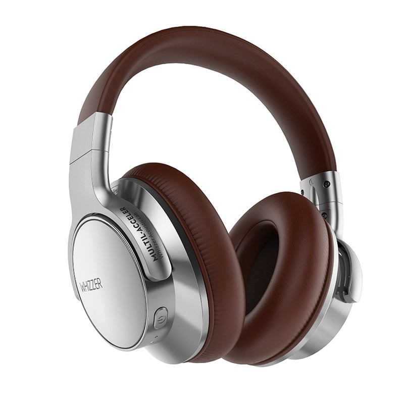 Беспроводные наушники WHIZZER W1S Retro Brown с ANC и Hi-Res Audio