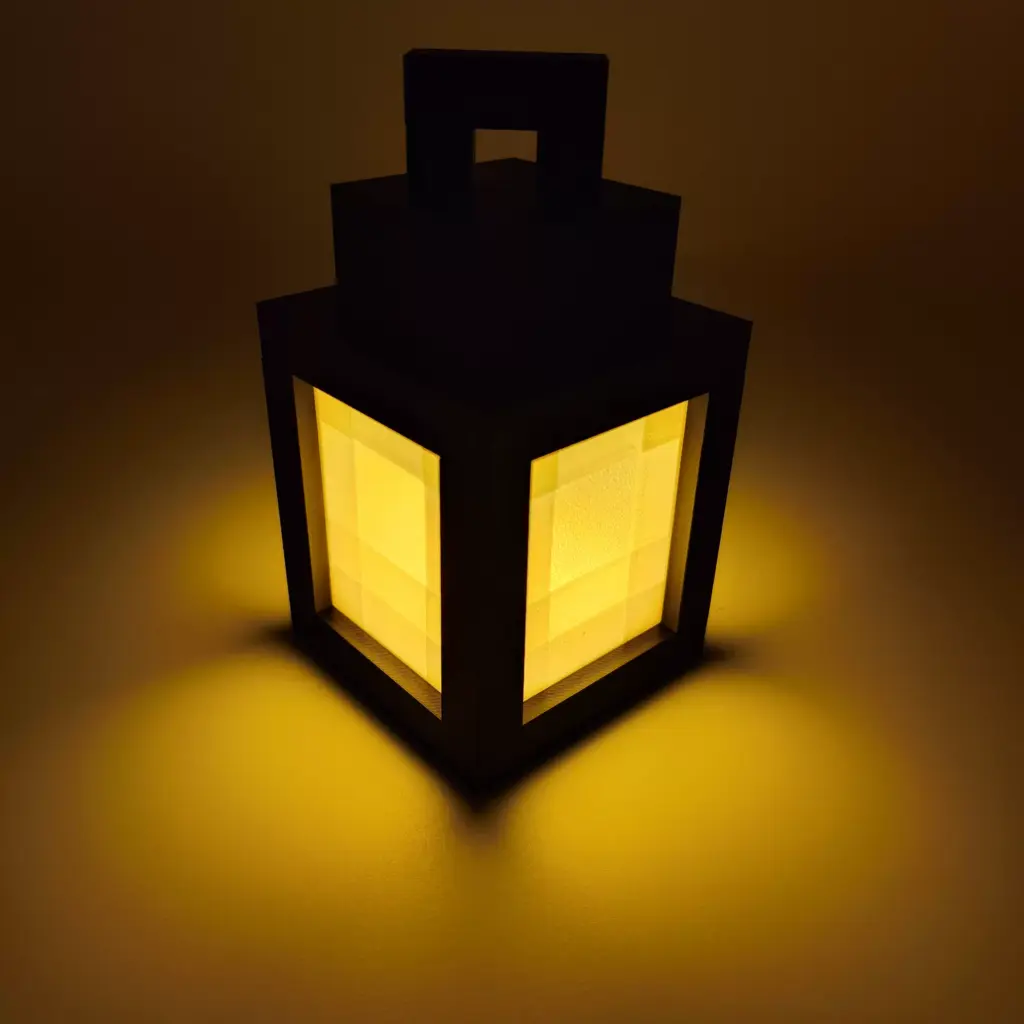 Ночник Minecraft Beacon Lamp с пультом и подставкой