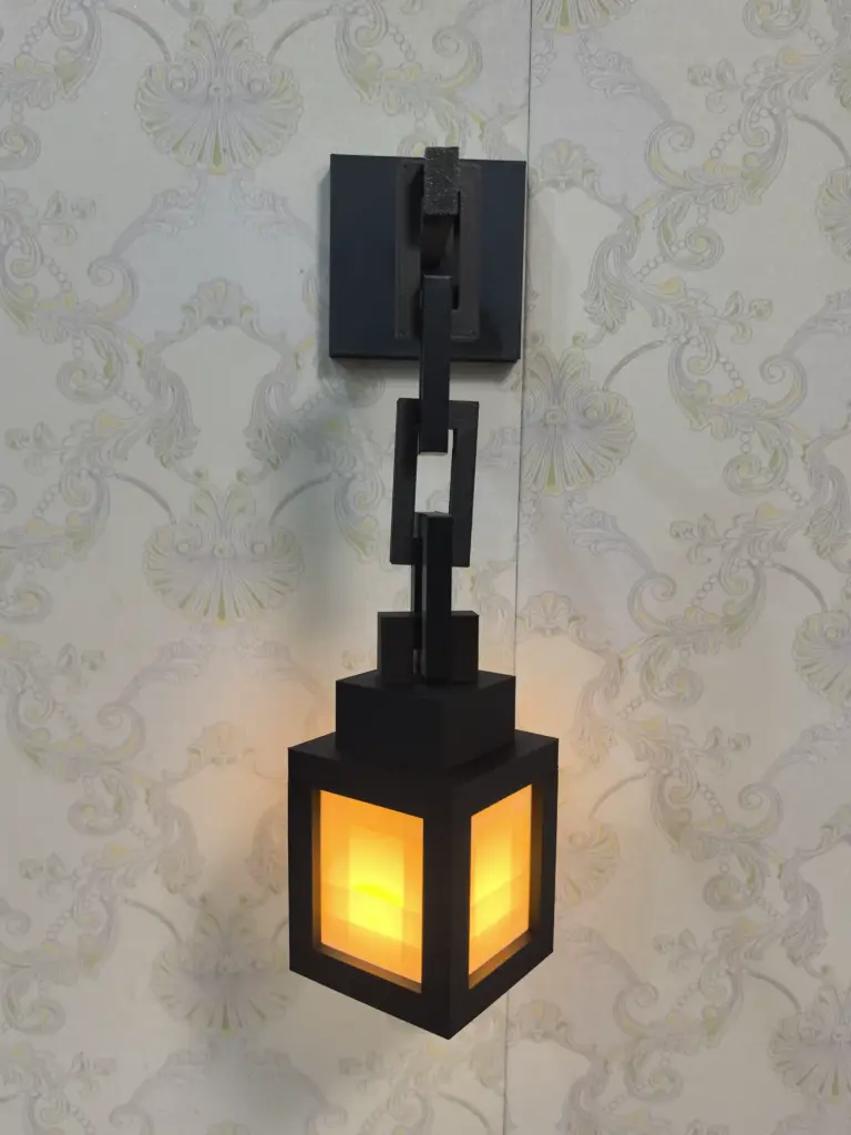Ночник Minecraft Beacon Lamp с пультом и подставкой