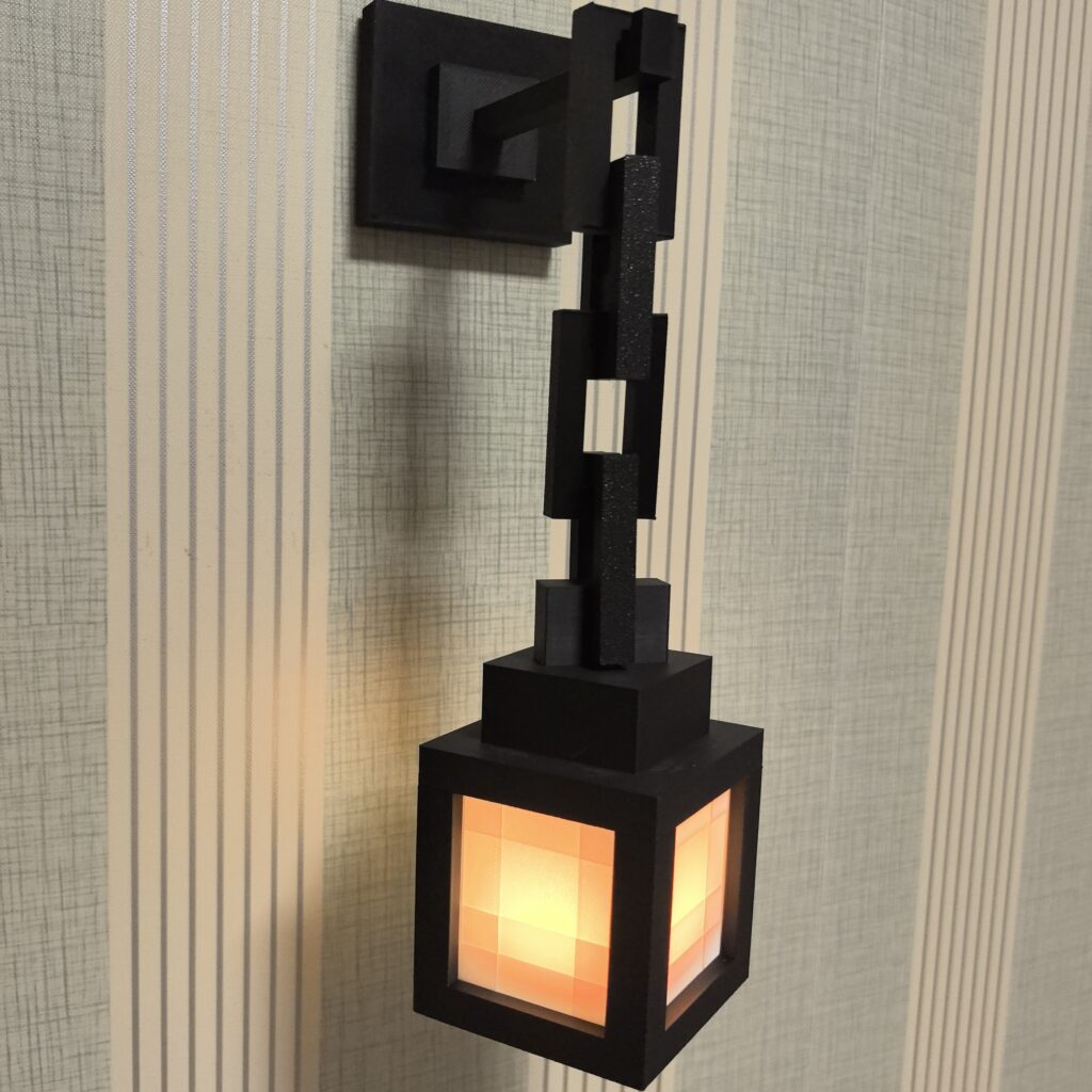 Ночник Minecraft Beacon Lamp с пультом и подставкой